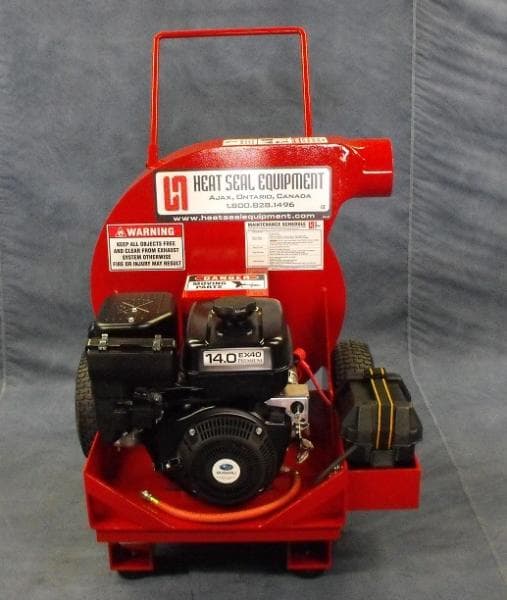 Attic Vac's contractor-grade 14 HP insulation removal vacuum